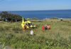 Herido en una mano tras cortarse con una radial en Oia