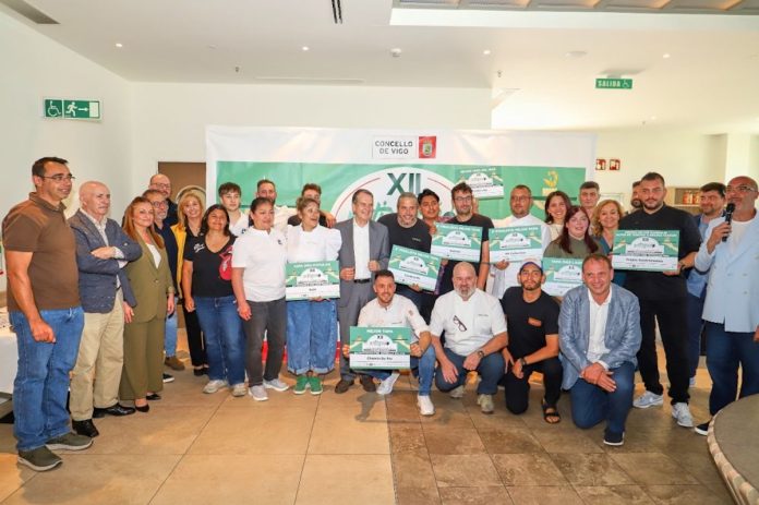 Entrega de premios del concurso de tapas-Petisquiño-Vigo