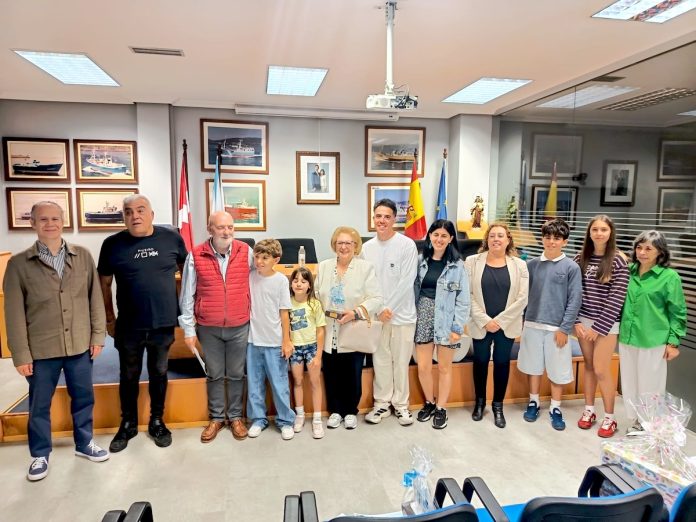 entrega dos premios Orpagu homes mulleres mar