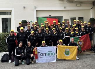 El proyecto europeo SCORE lleva a deportistas de Tomiño y Cerveira a Italia