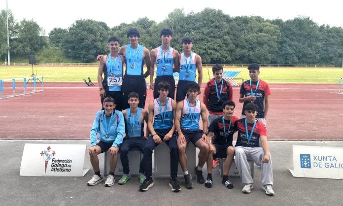 escola de atletismo de Nigrán galego sub18