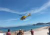 Evacuada en helicóptero una turista italiana tras sufrir una grave reacción alérgica en las Islas Cíes