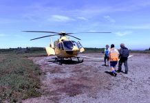 Evacuada de urgencia una menor desde la Isla de Ons