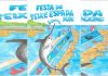 Martina Vigo Álvarez, del CEIP A Sangriña, firma la imagen de la Festa do Peixe Espada