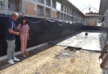 Mos inicia las obras de mejora del atrio de la iglesia y el cementerio de Pereiras
