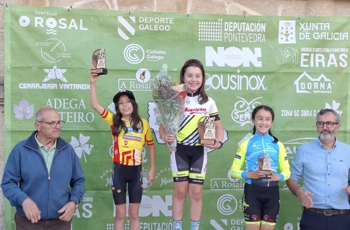 Oiense-podium Vera García-O Rosal