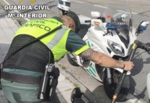 Denunciado un conductor de patinete por circular en sentido contrario por la A-55 y dar positivo en alcohol