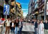 Tui estrena la renovación de la Corredoira, la plaza de la Inmaculada y la calle Augusto González Besada