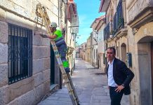 Tui avanza en la retirada del cableado de cobre obsoleto para mejorar la imagen urbana