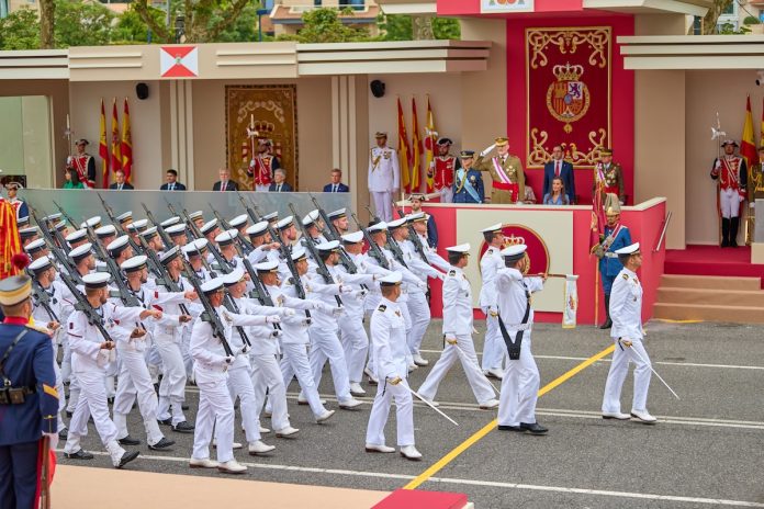 vigo desfile fuerzas armadas