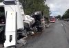 Controlado el vertido de gasóleo en Mos tras el vuelco de un camión cisterna