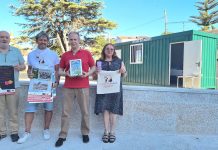 A Guarda abre el punto de información y venta de material promocional de las Festas do Monte