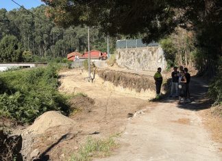 Nigrán inicia las obras de mejora del Camiño da Carballeira
