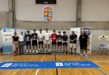 Baiona celebra el Campeonato Gallego de Bádminton