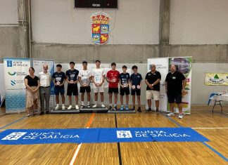 Baiona celebra el Campeonato Gallego de Bádminton