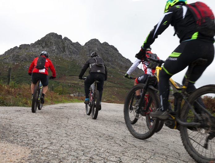 ciclistas Monte Galiñeiro, Gondomar