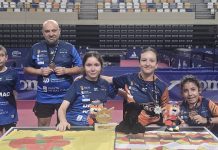 Mos hace historia en el Campeonato de España de tenis de mesa adaptado