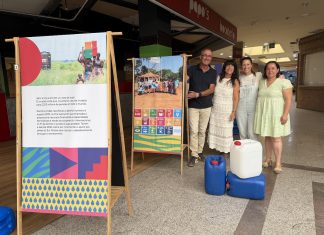 Exposición en Nigrán sobre la cooperación gallega para llevar agua potable a África