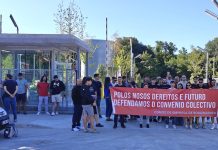 Seguimiento masivo en BorgWarner al inicio de la huelga indefinida por incumplimientos del convenio