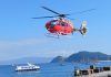 Evacuan en helicóptero a un turista asturiano tras sufrir una parada cardiorrespiratoria en las Islas Cíes
