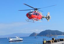 Evacuan en helicóptero a un turista asturiano tras sufrir una parada cardiorrespiratoria en las Islas Cíes