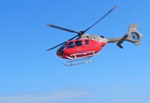 Evacuada en helicóptero tras sufrir un grave problema respiratorio en la isla de Ons