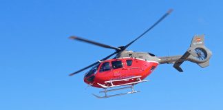 Evacuada en helicóptero tras sufrir un grave problema respiratorio en la isla de Ons
