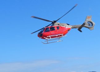 Evacuada en helicóptero tras sufrir un grave problema respiratorio en la isla de Ons