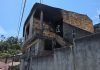 Evacuado en helicóptero tras el incendio de su casa en A Guarda