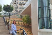 Diputación reivindica su papel en Vigo con el nuevo ascensor de Torrecedeira