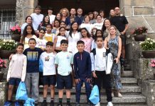 Mos da la bienvenida a los menores saharauis del programa Vacaciones en Paz