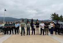 Presentan en Nigrán la campaña ‘Non Camiñas Soa’, para prevenir las violencias machistas en el Camino
