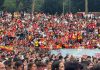 Castrelos se convierte en estadio gigante para ver el España-Portugal