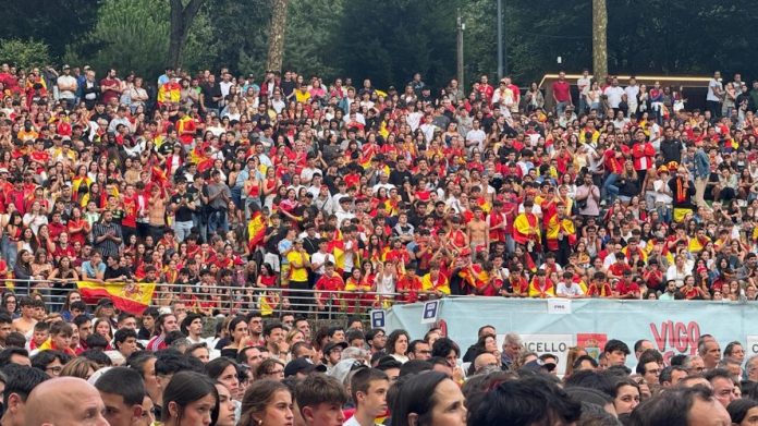 publico en castrelos-seleccion española