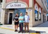 El alcalde de A Guarda visita el nuevo restaurante La Taba dentro de la campaña de apoyo al comercio local