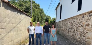 La Diputación destinará cerca de 200.000 euros a mejorar una decena de caminos municipales de O Rosal