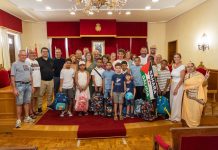 Ocho niños saharauis disfrutan del verano en Tui