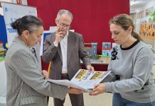 El alumnado del CEIP As Solanas pone en valor el patrimonio indiano de A Guarda