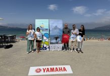 Más de 400 nadadores participan en la XVI edición Costa Serena que se celebra en Praia América