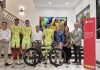 La Zona Franca de Vigo recibe al Club Ciclista Rías Baixas, primer club deportivo en la Aceleradora ViaExterior
