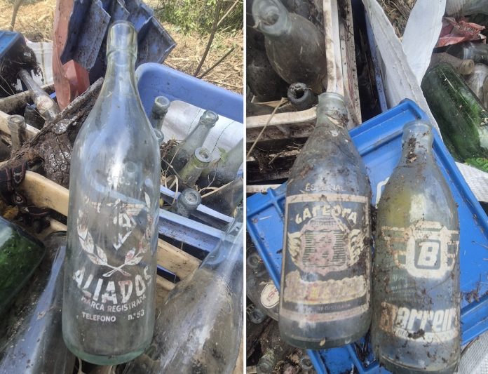 botellas de vidrio antiguas cies