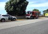Un incendio en una campana extractora provoca importantes daños en la cocina de una casa de Oia