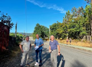 O Porriño invertirá más de 460.000€ en mejorar la carretera entre San Campio y Rego das Laxas