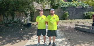 Juan Carlos Otero y Camilo Álvarez se proclaman campeones de España de bolo celta por parejas