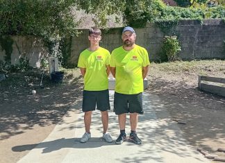 Juan Carlos Otero y Camilo Álvarez se proclaman campeones de España de bolo celta por parejas