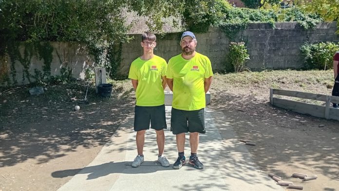 Juan Carlos Otero y Camilo Álvarez gondomar bolos celta