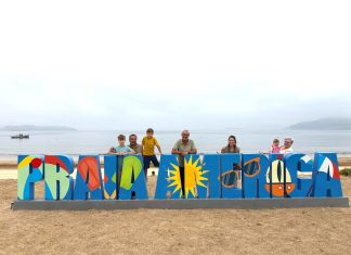 Praia América recupera su punto selfie