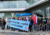 O persoal de Lugove-Subus «en folga contra a explotación» traslada as protestas á Xunta en Vigo