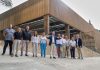 El pabellón de Zamáns estrena una espectacular estructura de madera