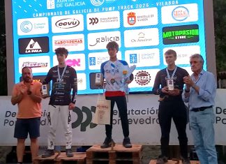 El nigranés Pedro Fernández se proclama campeón gallego júnior de Pump Track